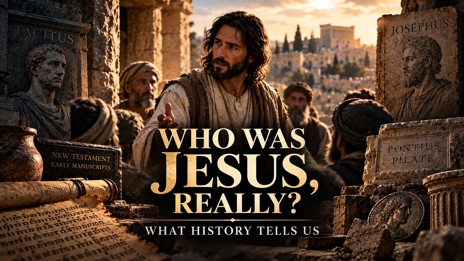 Jesus of Nazareth in a first-century Judean setting surrounded by historical evidence about His life