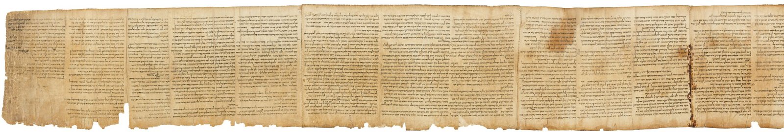 Great Isaiah Scroll 1QIsa, a Dead Sea Scroll manuscript preserving the Book of Isaiah in Hebrew